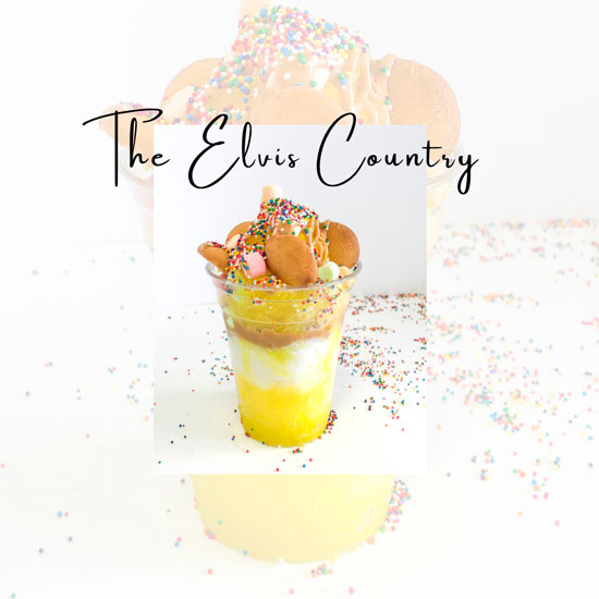 the elvis country shaved ice